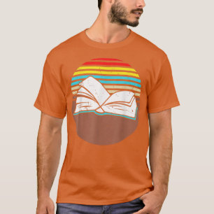 Camiseta Retro Bookish Vintage Avid Book Likers Graphic Tee