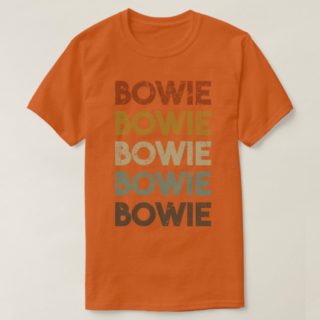 Camiseta Retro Bowie Maryland (Frente do Design)