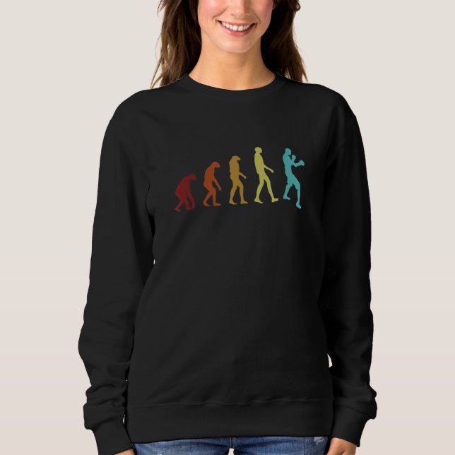 Camiseta Retro Boxer Evolution Thai Boxer Boxer Boxer Boxer (Frente)