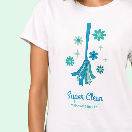 Camiseta Retro Bromo De Limpeza De Casa Profissional