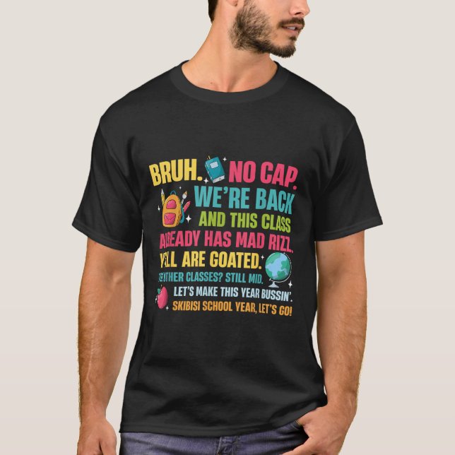 Camiseta Retro Bruh Nós Não Devolvemos Nenhum Bruh Boné Est (Frente)