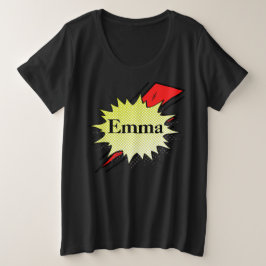 Camiseta Retro bubble color comic