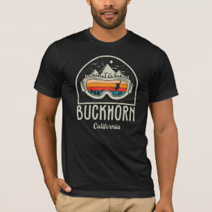 Camiseta Retro Buckhorn Mountain California Ski