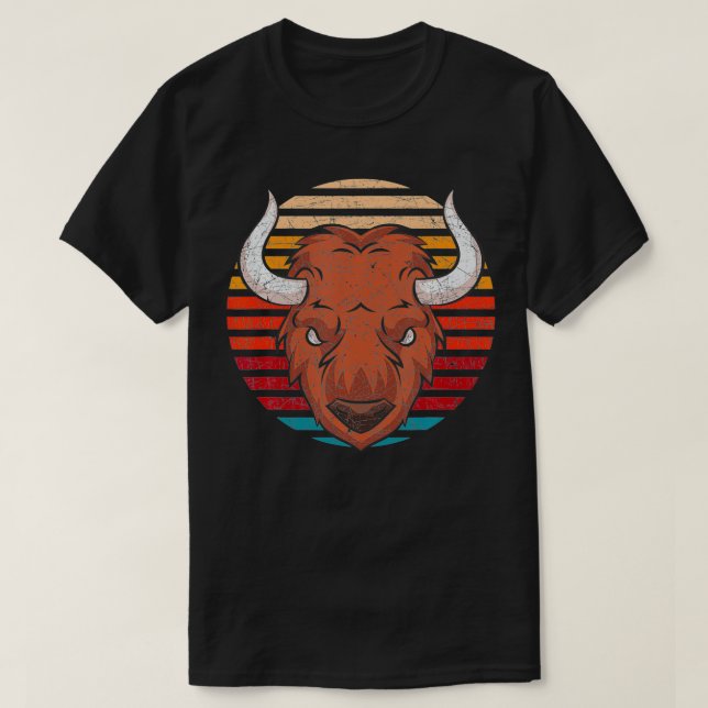 Camiseta Retro Buffalo (Frente do Design)