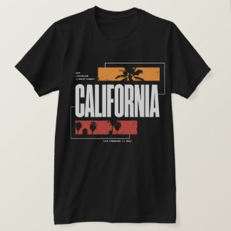 Camiseta Retro Califórnia Costa Oeste Los Angeles Palmeiras