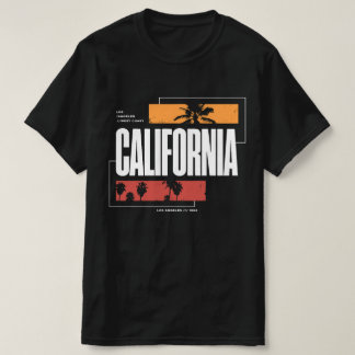 Camiseta Retro Califórnia Costa Oeste Los Angeles Palmeiras