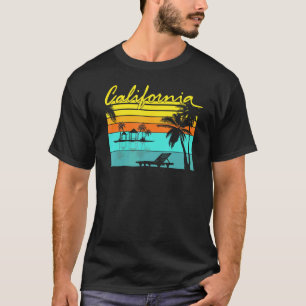 Camiseta Retro Califórnia Surf Vintage Praia Veneza Catalin