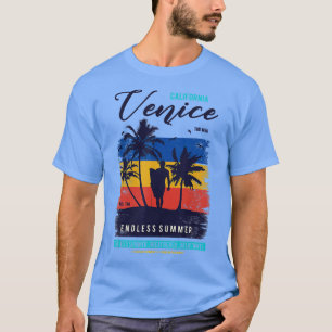 Camiseta Retro California Venice Beach 70s 80s Venice CA
