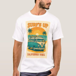 Camiseta Retro California VW Bus