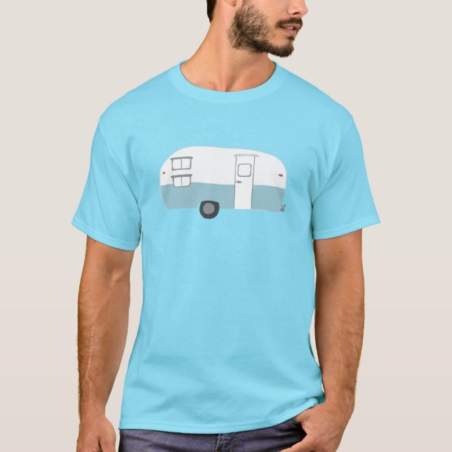 Camiseta Retro-camper Vintage - personalize-o! (Frente)
