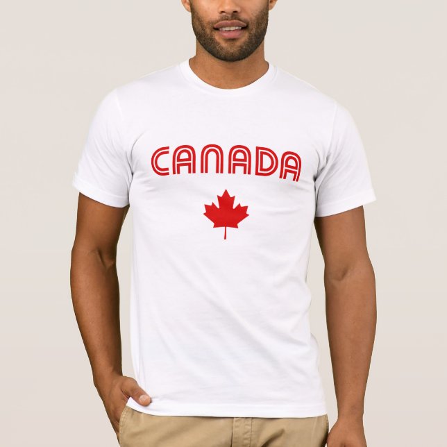 Camiseta Retro Canadá (Frente)