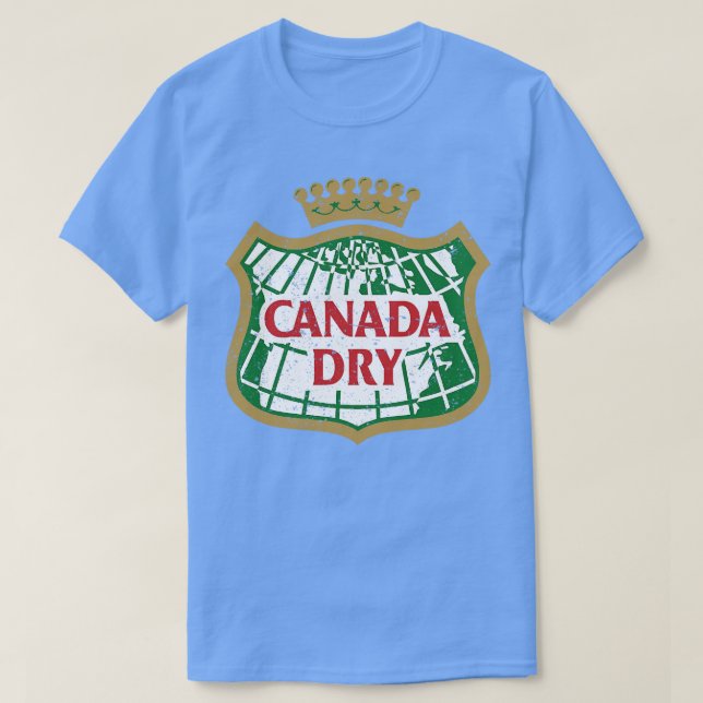 Camiseta Retro Canada Dry Rough (Frente do Design)