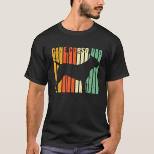 Camiseta Retro Cane Corso Pai Cute Italiano Mastiff Lover D