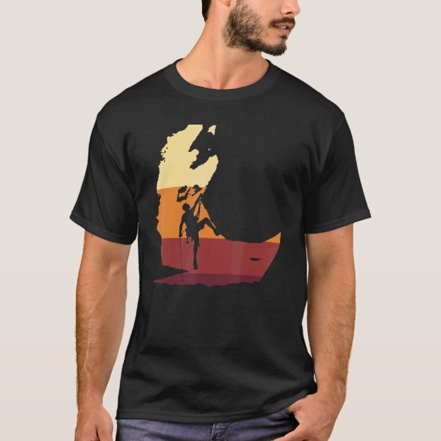 Camiseta Retro Canyoning Climber Climbing Canyon Tour Canyo (Frente)