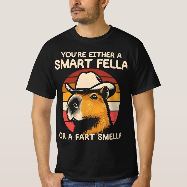 Camiseta Retro Capybara (Frente)