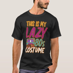 Camiseta Retro Cassette Lazy Oighties - Vintage - Festa de 