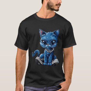 Camiseta Retro Cat Cute Calçados Comma La Kamala Harris 202