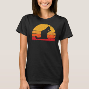 Camiseta Retro Cat Vintage Cat Spirit Pet Animal 80s 90s