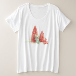 Camiseta Retro Christmas Deer