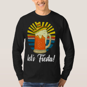 Camiseta Retro Cinco De Mayo Beer Sombrero Cinco De Drinko
