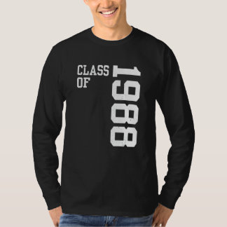 Camiseta Retro Class of 1988 Senior High School Reunion Vin