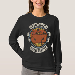 Camiseta Retro Clássico de Porta copos do cilindro 60s 70s