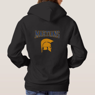 Camiseta Retro College Blue Orange Martians Varsity Sport