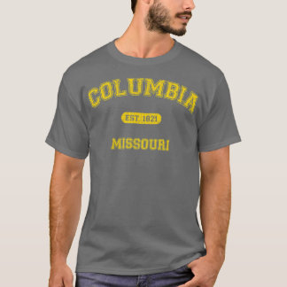 Camiseta Retro CollegeStyle Columbia Missouri 1821