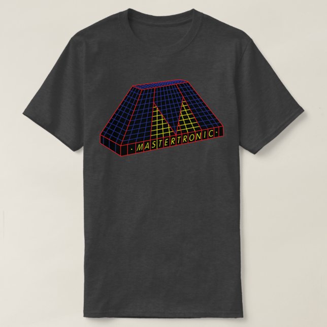Camiseta Retro Computer Games Mastertronic (Frente do Design)