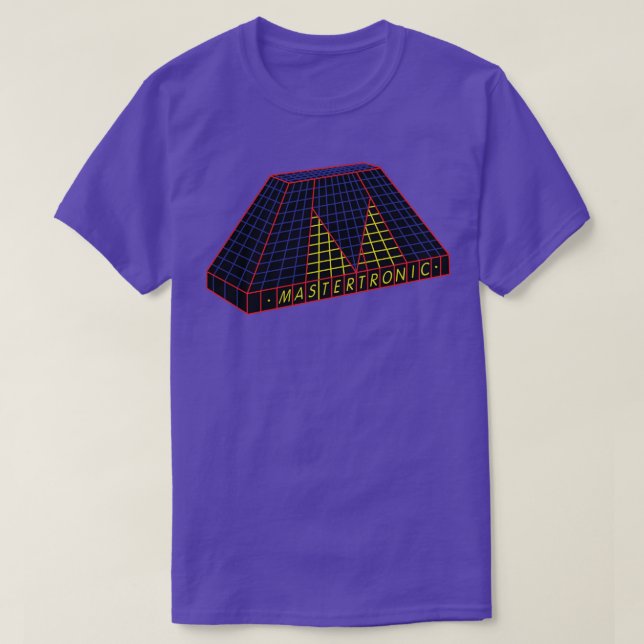 Camiseta Retro Computer Games Mastertronic (Frente do Design)