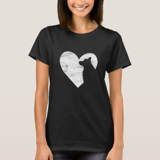 Camiseta Retro Corgi Dog Heart Valentine's Day Dog Lover Pr