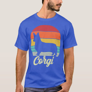 Camiseta Retro Corgi Dog Lover1171
