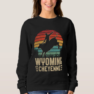 Camiseta Retro Cowboy Cheyenne Wyoming Rodeo Fan Western So