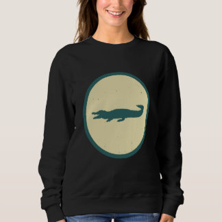 Camiseta Retro Crocodile Vintage Wild Animal