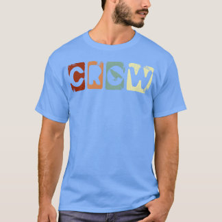 Camiseta Retro Crow Raven Bird Corvus Birds