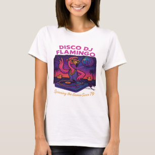 Camiseta Retro Cyberpunk Giraffe - Neon Street Samurai Vibe