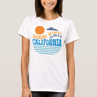 Camiseta Retro da Califórnia 'Apenas Boas Vibraçõe