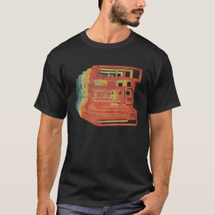 Camiseta Retro da câmera