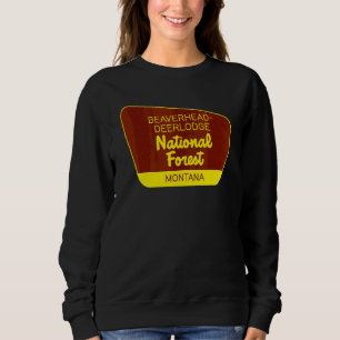 Camiseta Retro da Floresta Nacional do Depósito da Beaverhe