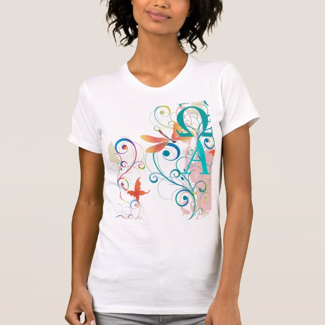 Camiseta retrô da moda após sua correria.. (Frente)