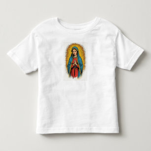 Camiseta retrô da Virgem Maria para crianças