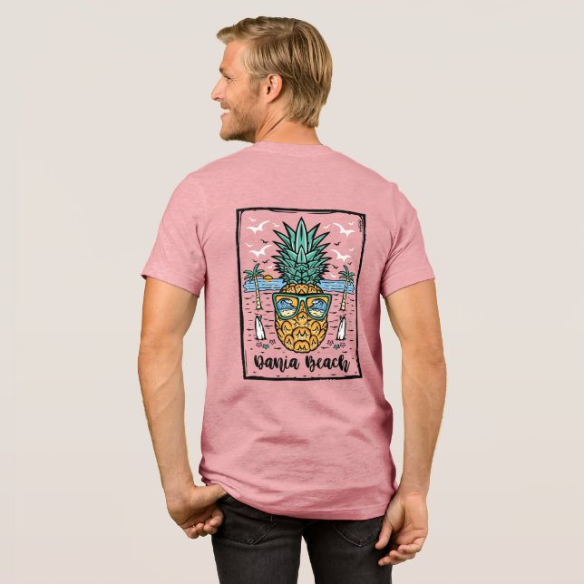 Camiseta Retro Dania Beach Florida (Voltar Cheio)