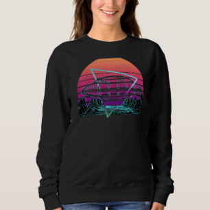 Camiseta Retro de Alienígena Ufo