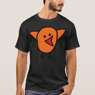 Camiseta retro de amigos aves