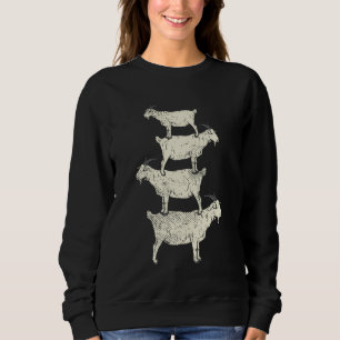 Camiseta Retro de Cabra