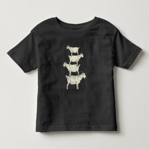 Camiseta Retro de Cabra