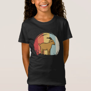 Camiseta Retro de Caprinos