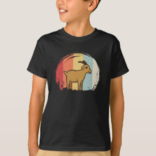 Camiseta Retro de Caprinos