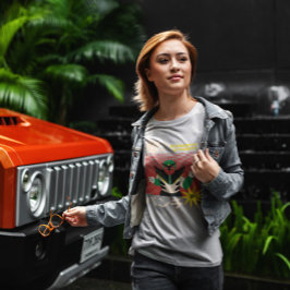 Camiseta Retro de Caracteres Robôs Japoneses