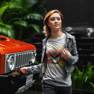 Camiseta Retro de Caracteres Robôs Japoneses